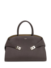 Ferragamo Brown Leather Handbag - Collezione Happy Birthday | Lidia Shopping