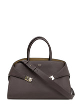 Ferragamo Brown Leather Handbag - Collezione Happy Birthday | Lidia Shopping