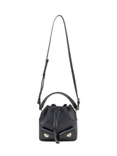 Ferragamo black leather bucket bag - Collezione Happy Birthday | Lidia Shopping