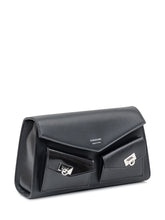 Ferragamo black leather bag with pockets - Collezione Happy Birthday | Lidia Shopping