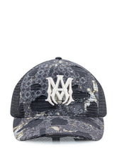 Amiri Trucker Hat Patchwork Nero - Accessori Uomo | Lidia Shopping