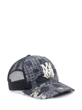 Amiri Trucker Hat Patchwork Nero - Accessori Uomo | Lidia Shopping
