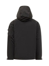 C.P. Company Black Nylon Hooded Jacket - C P Company | Lidia Shopping