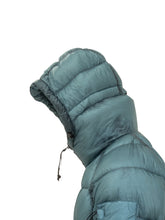 C.P. Company Light Blue Hooded Puffer Jacket - C P Company | Lidia Shopping