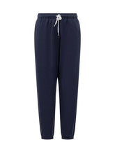 Pantaloni Jogger Blu In Cotone Polo Ralph Lauren - Abbigliamento Donna | Lidia Shopping