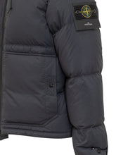 Stone Island Black Hooded Down Jacket - Collezione Happy Birthday | Lidia Shopping
