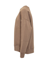 Max Mara Felpa Logo in Cotone Marrone - Abbigliamento Donna | Lidia Shopping