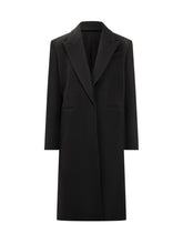 Givenchy Long Black Coat - Collezione Happy Birthday | Lidia Shopping
