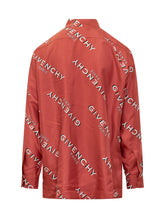 Red Silk Shirt with Givenchy Logo - Collezione Happy Birthday | Lidia Shopping