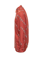 Red Silk Shirt with Givenchy Logo - Collezione Happy Birthday | Lidia Shopping