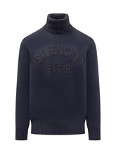 Givenchy Maglione a Collo Alto con Logo - Abbigliamento Uomo | Lidia Shopping