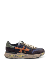 Premiata Sneakers in Pelle e Suede Blu e Marrone - Collezione Happy Birthday | Lidia Shopping