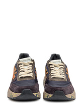 Premiata Sneakers in Pelle e Suede Blu e Marrone - Collezione Happy Birthday | Lidia Shopping
