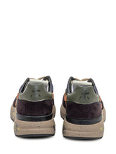 Premiata Sneakers in Pelle e Suede Blu e Marrone - Collezione Happy Birthday | Lidia Shopping