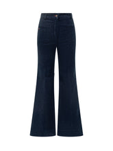 Pantaloni Victoria Beckham in Velluto a Coste - Abbigliamento Donna | Lidia Shopping