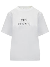 Victoria Beckham white T-shirt with print - Collezione Happy Birthday | Lidia Shopping