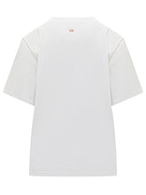 Victoria Beckham white T-shirt with print - Collezione Happy Birthday | Lidia Shopping