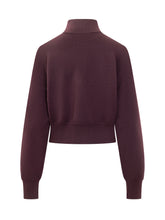 Maglione Victoria Beckham con Zip e Collo Alto - Abbigliamento Donna | Lidia Shopping