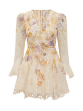 Zimmermann Short Silk Dress with Print - Collezione Happy Birthday | Lidia Shopping
