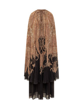 Abito con mantella stampata Zimmermann - Abbigliamento Donna | Lidia Shopping