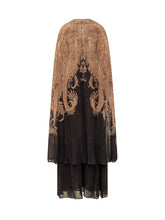 Abito con mantella stampata Zimmermann - Abbigliamento Donna | Lidia Shopping