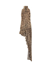 The Andamane Abito Lungo Leopardato - Abbigliamento Donna | Lidia Shopping