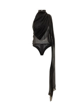Asymmetric draped bodysuit Andamane - Collezione Happy Birthday | Lidia Shopping