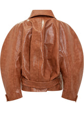 The Andamane belted faux leather jacket - Collezione Happy Birthday | Lidia Shopping
