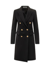 Tagliatore Black Double-Breasted Coat with Gold Buttons - Collezione Happy Birthday | Lidia Shopping