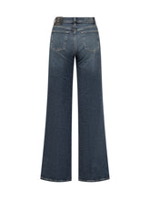 7 For All Mankind Dark Blue Flare Jeans - 7 For All Mankind | Lidia Shopping