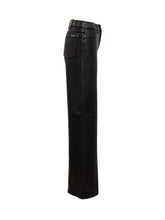 Jeans Neri a Gamba Ampia 7 For All Mankind - 7 For All Mankind | Lidia Shopping