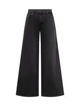 7 For All Mankind Black Palazzo Jeans - 7 For All Mankind | Lidia Shopping