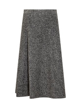 Seventy 19.70 Gonna Midi in Tweed Grigio - Abbigliamento Donna | Lidia Shopping