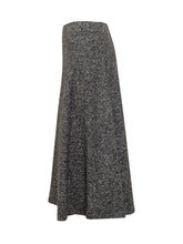 Seventy 19.70 Gonna Midi in Tweed Grigio - Abbigliamento Donna | Lidia Shopping