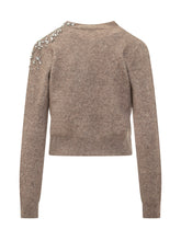 Seventy 19.70 Camel Cardigan with Jewel Embellishments - Collezione Happy Birthday | Lidia Shopping