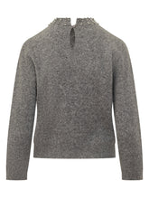 Seventy 19.70 Grey Sweater with Jewel Neckline - Collezione Happy Birthday | Lidia Shopping