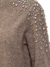 Seventy 19.70 Camel Sweater with Jewel Details - Collezione Happy Birthday | Lidia Shopping