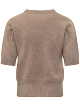 Seventy 19.70 Camel Short-Sleeve Sweater - Collezione Happy Birthday | Lidia Shopping