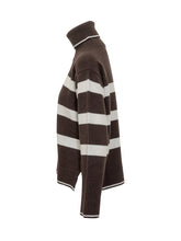 Seventy 19.70 Brown and Cream Striped Sweater - Collezione Happy Birthday | Lidia Shopping