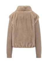 Seventy 19.70 Giacca in Eco Pelliccia e Maglia Beige - Abbigliamento Donna | Lidia Shopping