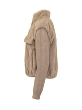 Seventy 19.70 Giacca in Eco Pelliccia e Maglia Beige - Abbigliamento Donna | Lidia Shopping