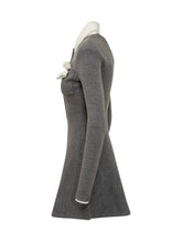 Self-Portrait Short Knit Dress with Contrast Collar - Collezione Happy Birthday | Lidia Shopping