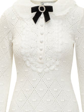 Self-Portrait Abito Corto in Pizzo Bianco - Abbigliamento Donna | Lidia Shopping