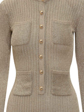 Self-Portrait Lamé Knit Mini Dress - Collezione Happy Birthday | Lidia Shopping