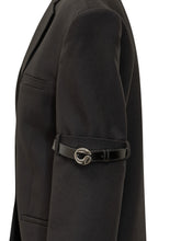 Coperni Blazer Nero con Dettaglio Cinturini - Abbigliamento Donna | Lidia Shopping
