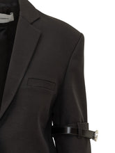 Coperni Blazer Nero con Dettaglio Cinturini - Abbigliamento Donna | Lidia Shopping