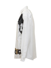 Marni white shirt with artistic print - Collezione Happy Birthday | Lidia Shopping