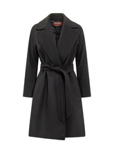 Max Mara Studio Wool Coat with Belt - Collezione Happy Birthday | Lidia Shopping