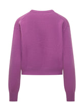 Maglioncino Girocollo in Lana Viola Polo Ralph Lauren - Abbigliamento Donna | Lidia Shopping