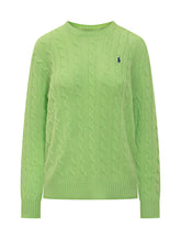 Green Cable-Knit Sweater POLO RALPH LAUREN - Collezione Happy Birthday | Lidia Shopping
